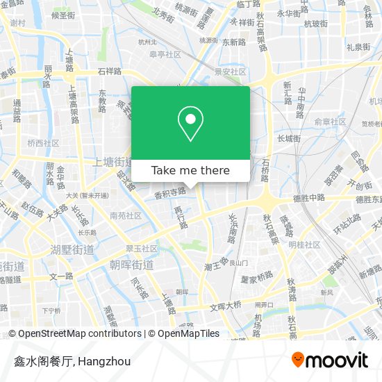 鑫水阁餐厅 map