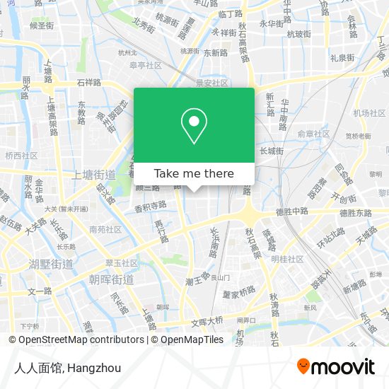 人人面馆 map