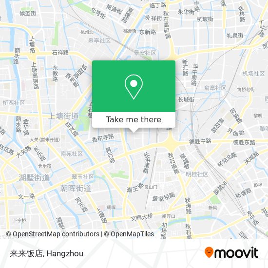 来来饭店 map