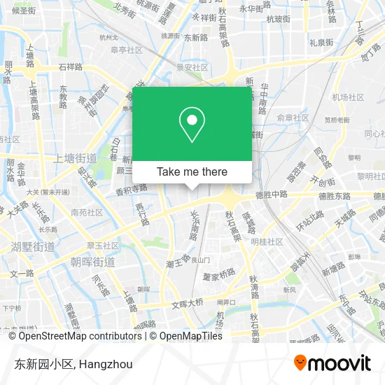 东新园小区 map