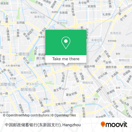 中国邮政储蓄银行(东新园支行) map