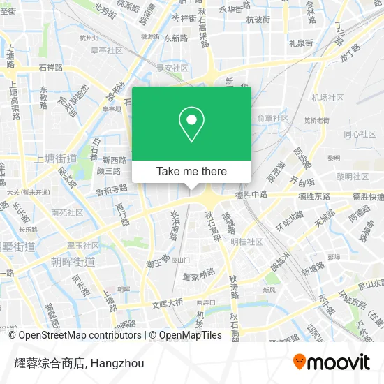 耀蓉综合商店 map