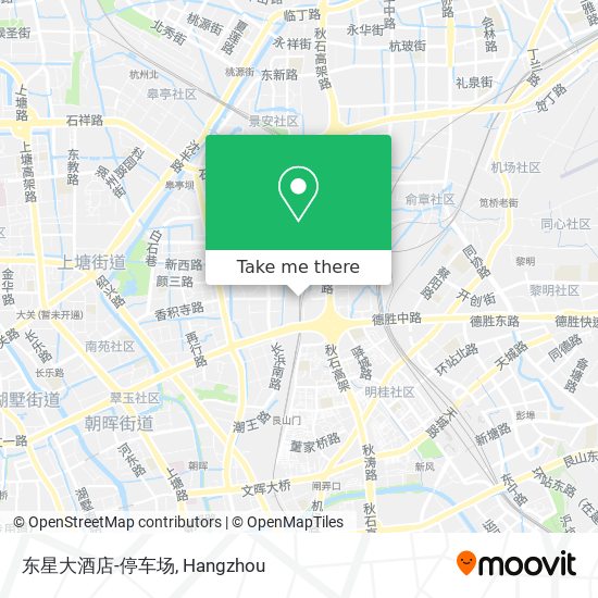 东星大酒店-停车场 map