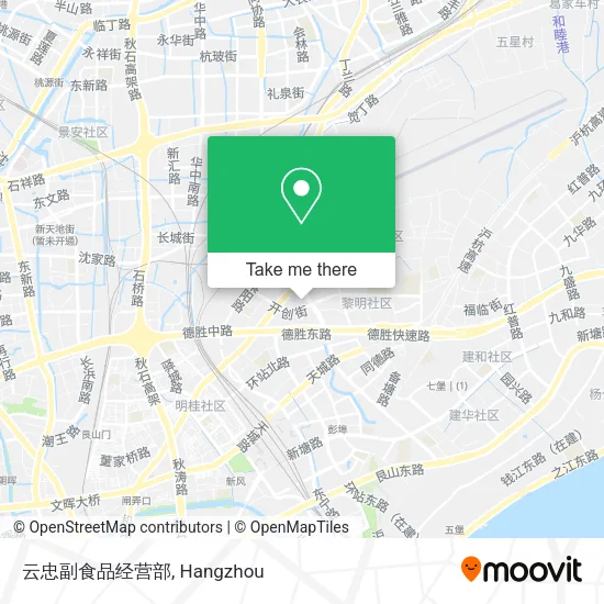 云忠副食品经营部 map