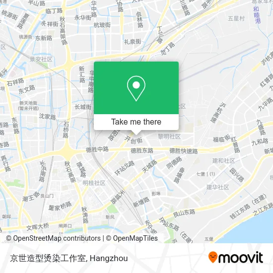 京世造型烫染工作室 map