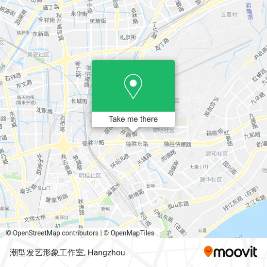 潮型发艺形象工作室 map