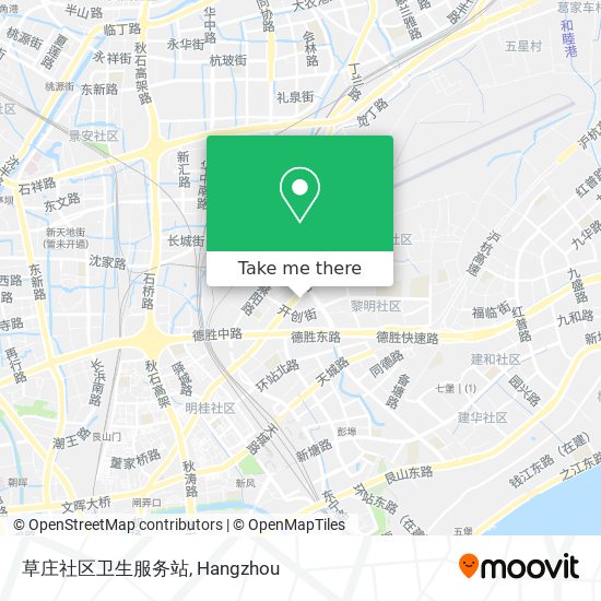草庄社区卫生服务站 map