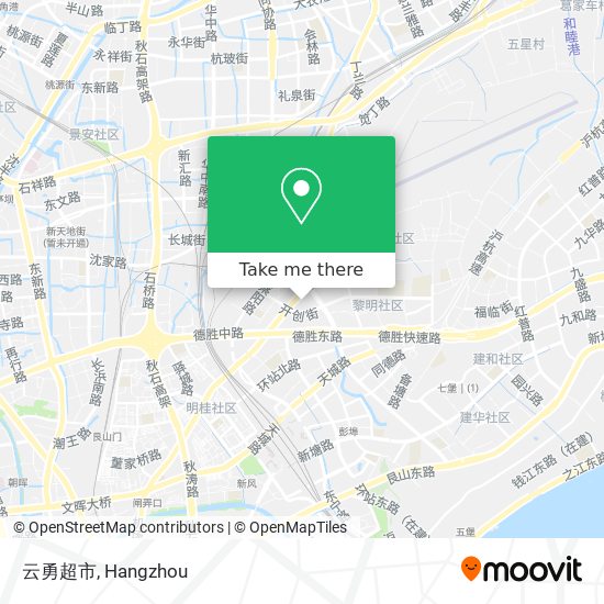 云勇超市 map