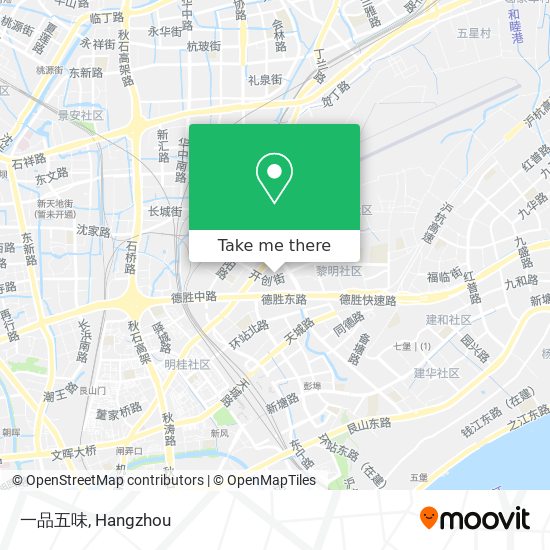 一品五味 map
