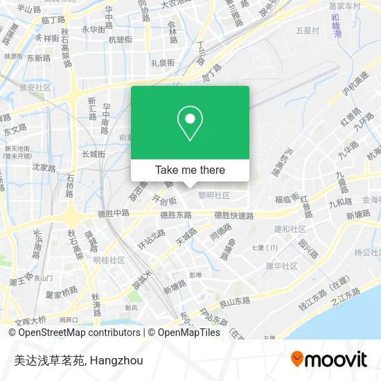 美达浅草茗苑 map