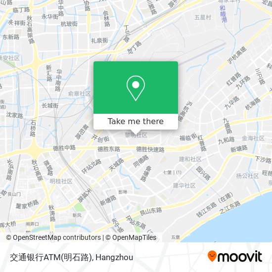 交通银行ATM(明石路) map
