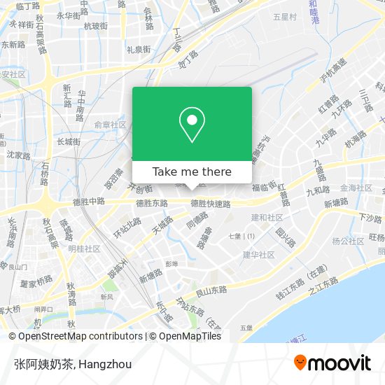 张阿姨奶茶 map