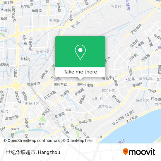 世纪华联超市 map