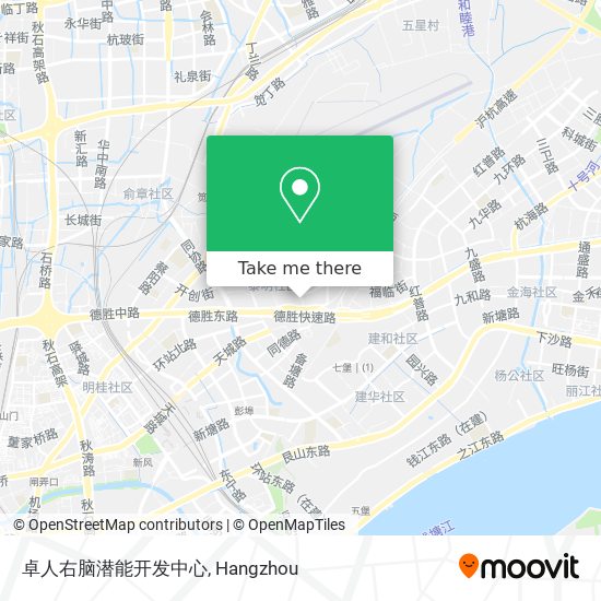 卓人右脑潜能开发中心 map