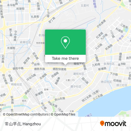 常山早点 map