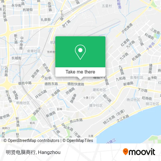 明贤电脑商行 map