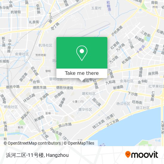 浜河二区-11号楼 map