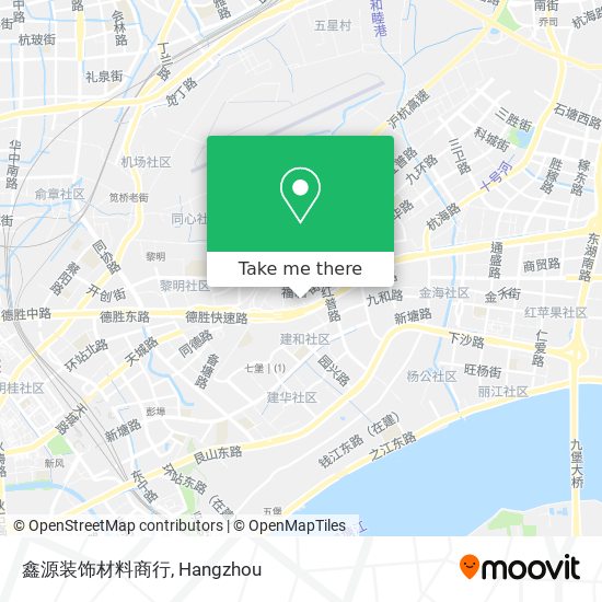 鑫源装饰材料商行 map