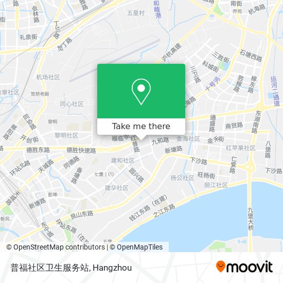 普福社区卫生服务站 map