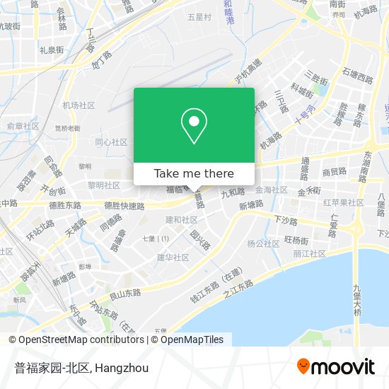 普福家园-北区 map