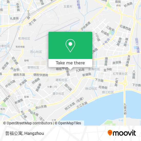 普福公寓 map