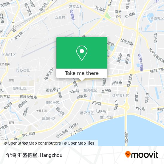 华鸿·汇盛德堡 map
