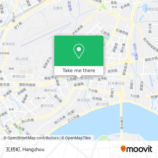 瓦楞町 map