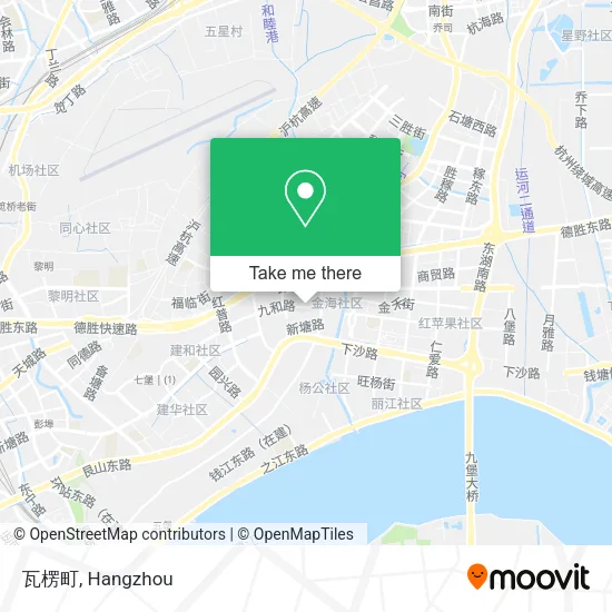 瓦楞町 map