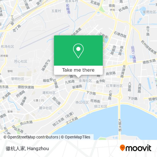 徽杭人家 map