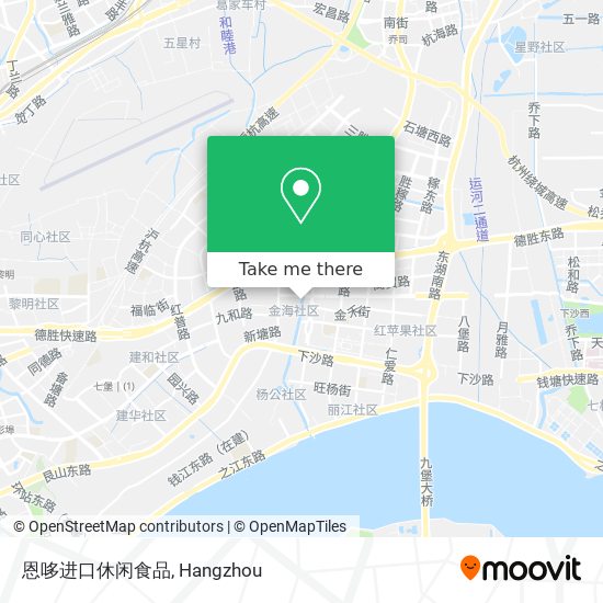 恩哆进口休闲食品 map