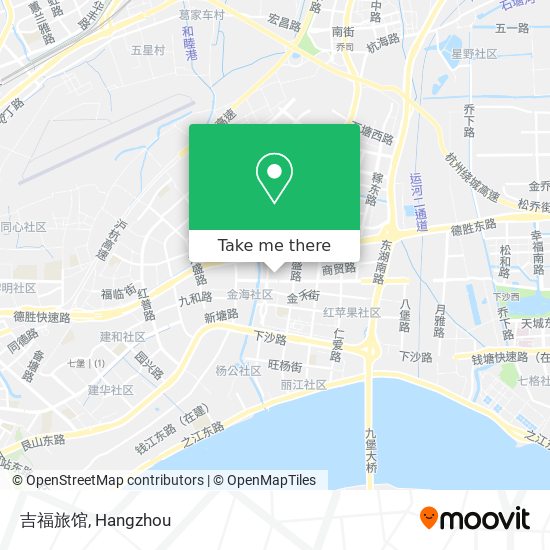 吉福旅馆 map