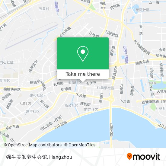 强生美颜养生会馆 map