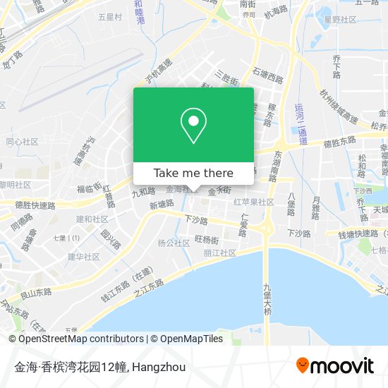 金海·香槟湾花园12幢 map