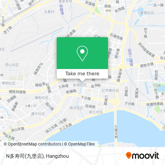 N多寿司(九堡店) map