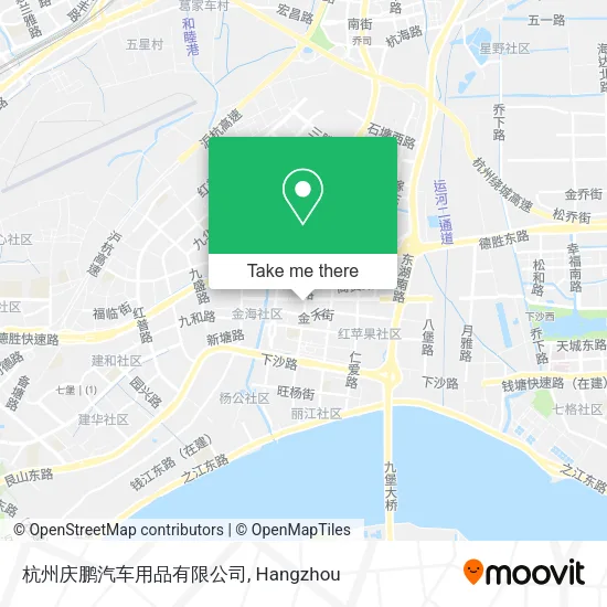杭州庆鹏汽车用品有限公司 map