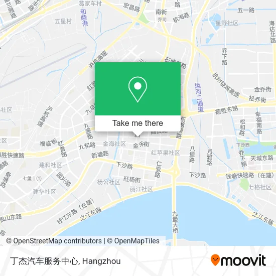丁杰汽车服务中心 map
