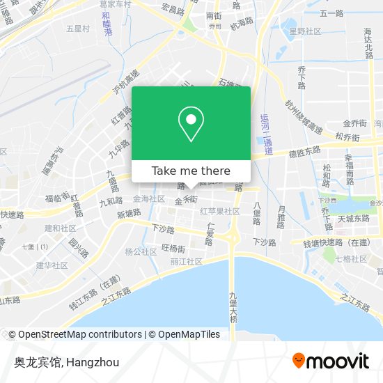 奥龙宾馆 map
