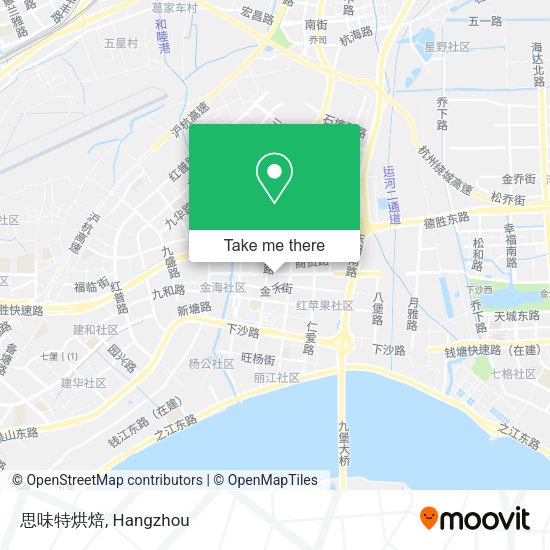 思味特烘焙 map