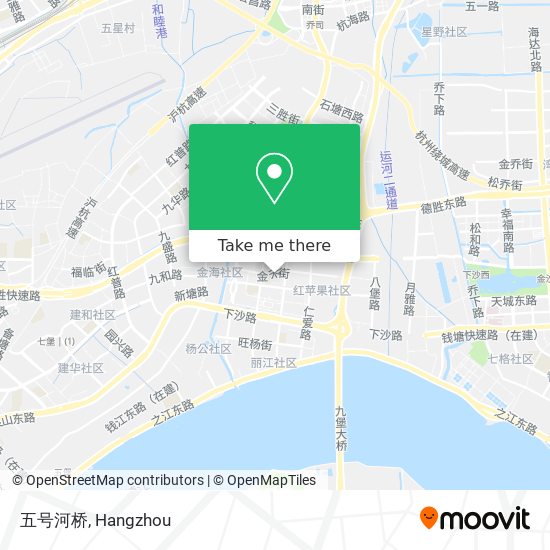 五号河桥 map