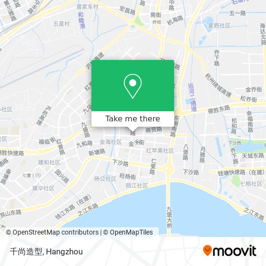 千尚造型 map
