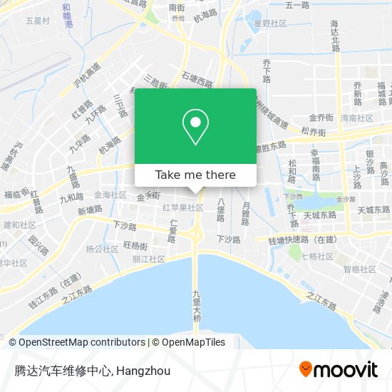 腾达汽车维修中心 map