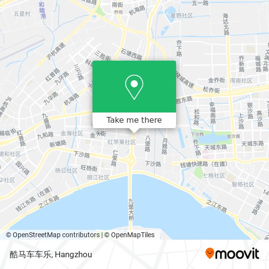 酷马车车乐 map
