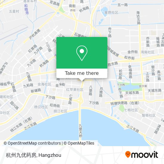 杭州九优药房 map