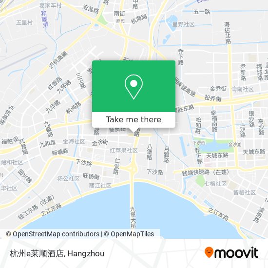 杭州e莱顺酒店 map