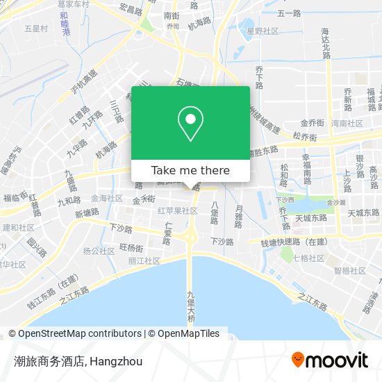 潮旅商务酒店 map