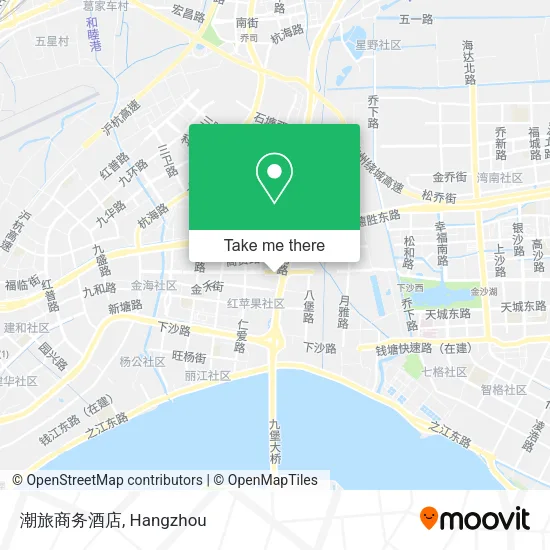 潮旅商务酒店 map