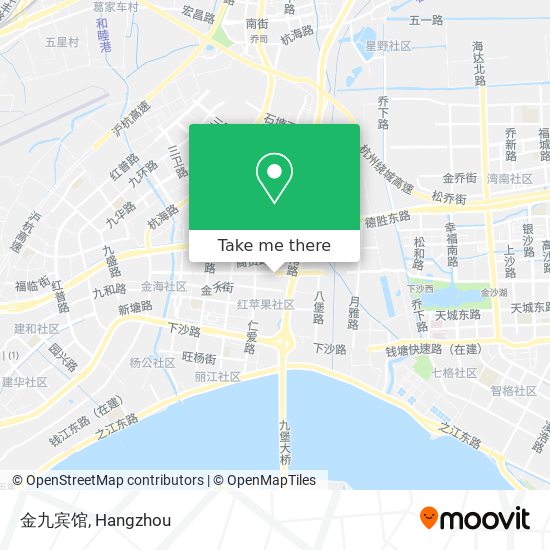 金九宾馆 map
