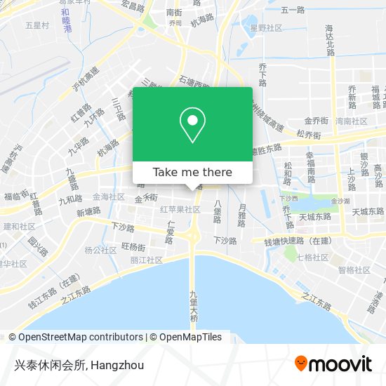 兴泰休闲会所 map