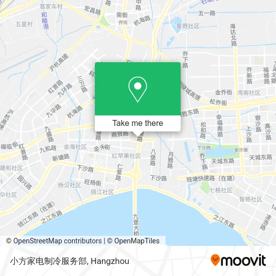 小方家电制冷服务部 map