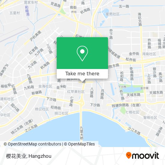 樱花美业 map